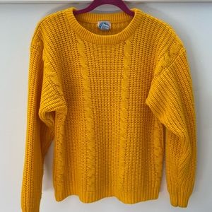 Vintage Yellow Sweater
